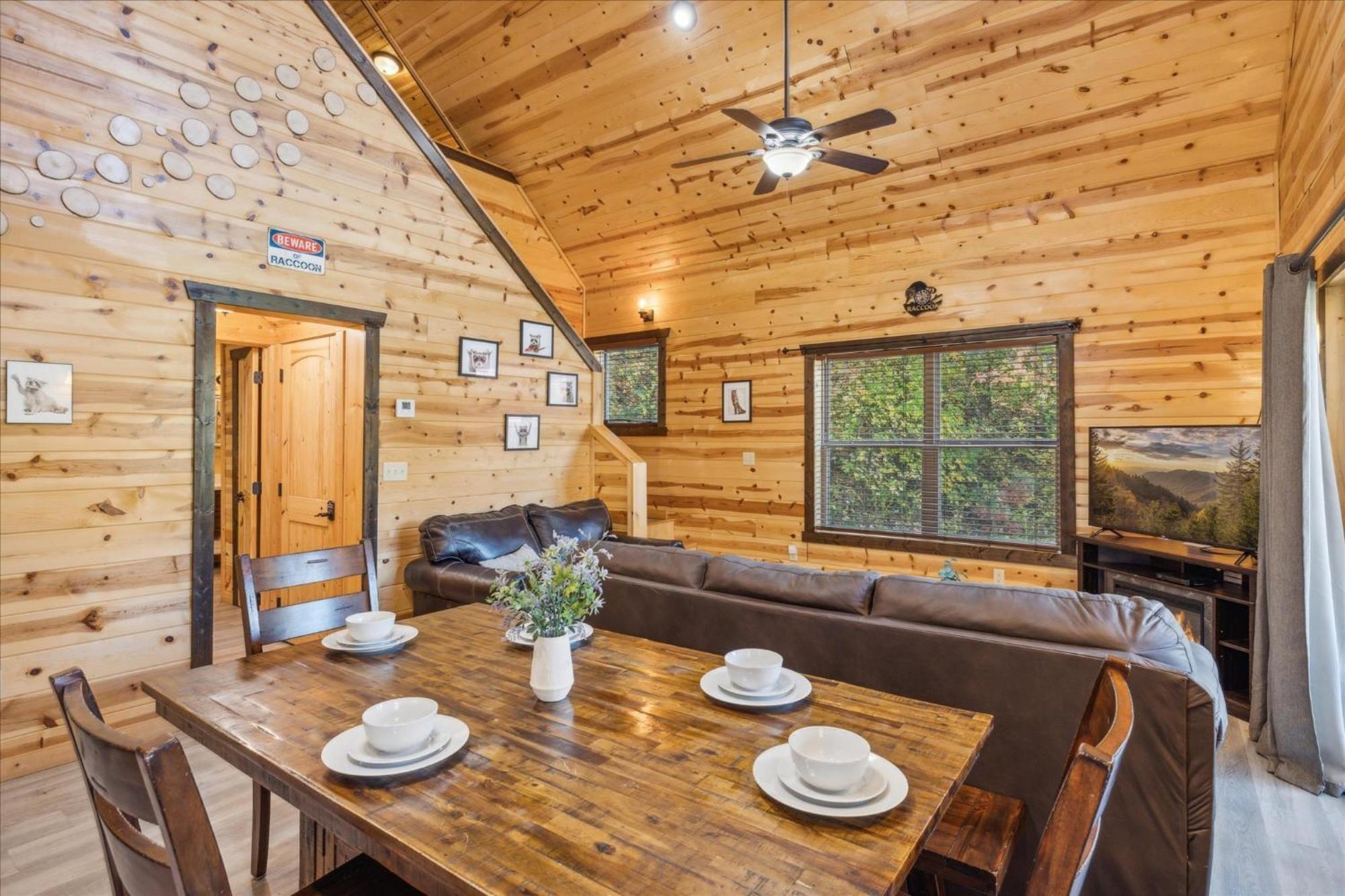 Lazy Raccoon Cabin Starkeytown Exterior foto